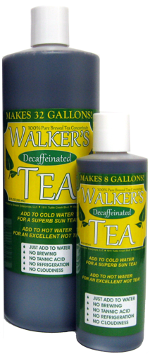 Walker's Tea Decaffeinated Concentrate